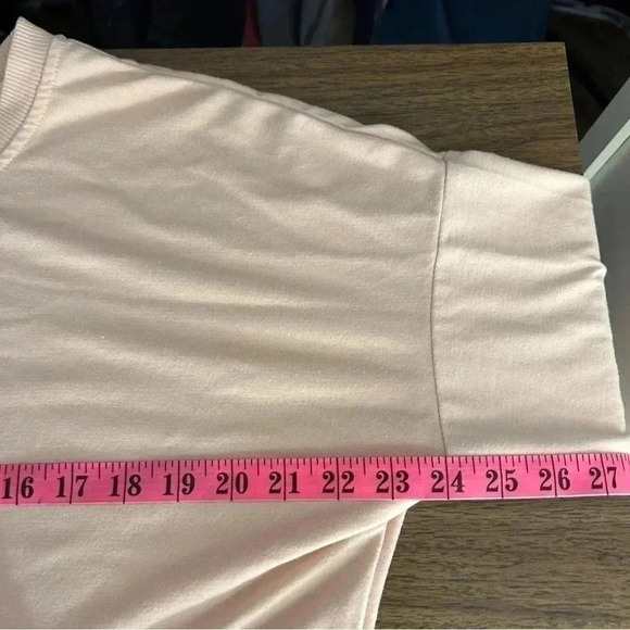 🌟Rae Dunn Women's "BEST MOM  EVER" Studio Raglan Pullover Sweatshirt S - Picture 9 of 11